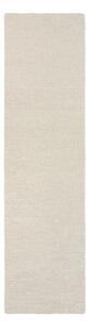 Elefántcsont színű kézi szövésű gyapjú futószőnyeg 80x230 cm Harris Boucle – Flair Rugs