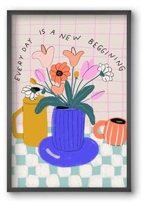 New Beginning - falikép keretben | artbridge