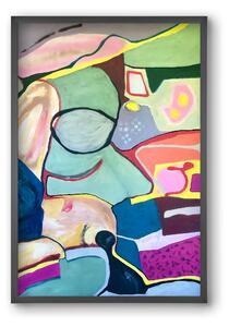Melting my car seat - falikép keretben | artbridge