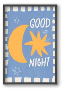 Good Night - falikép keretben | artbridge