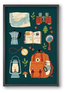 Explorer Set - falikép keretben | artbridge