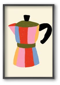 Moka Pot - falikép keretben | artbridge