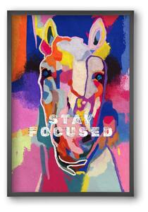 Stay focused - falikép keretben | artbridge