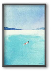 Floating - falikép keretben | artbridge