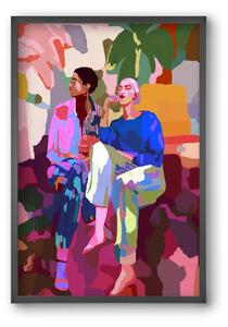 Just chillin’ - falikép keretben | artbridge