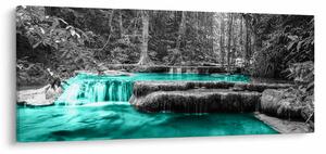 Kép - Téli folyó (120x50 cm)