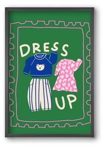 Dress Up - falikép keretben | artbridge
