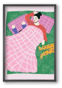 Tired Mom Club - falikép keretben | artbridge