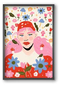 Blooming - falikép keretben | artbridge