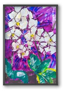 Orchidea - falikép keretben | artbridge