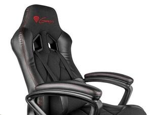 Genesis Nitro330 Gamer szék derékpárnával #fekete