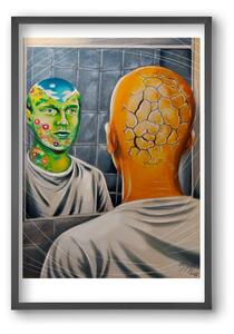 Mirror - falikép keretben | artbridge