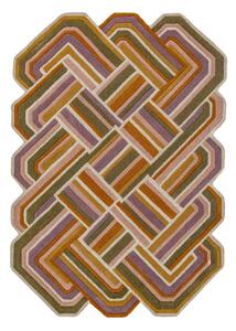 Kézi szövésű gyapjú szőnyeg 140x200 cm Lattice Shaped – Flair Rugs