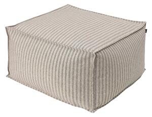 Kerti puff termék színe bézs szövet kültéri outdoor, fonott, mintás