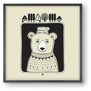 HONEYCUP - falikép keretben | artbridge
