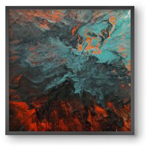 Lava breaking free - falikép keretben | artbridge