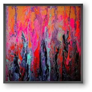 Lava of faith - falikép keretben | artbridge