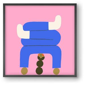 Yoga time - falikép keretben | artbridge