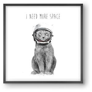 I need more space - falikép keretben | artbridge