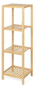 Natúr színű bambusz fürdőszobai polcos állvány 37x110 cm Skaren – Bonami Essentials