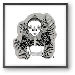 Floryn - falikép keretben | artbridge