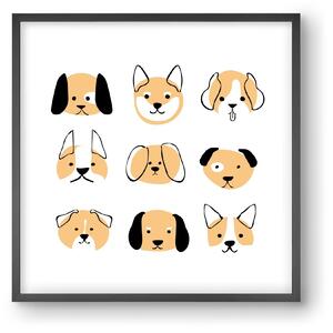 DOGGOS - falikép keretben | artbridge