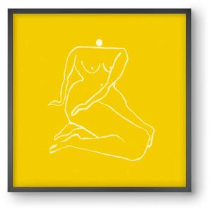Sunny woman - falikép keretben | artbridge