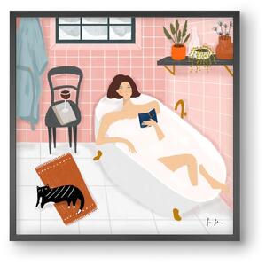Bath time - falikép keretben | artbridge