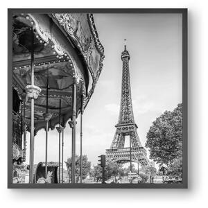 Typical Paris | monochrome - falikép keretben | artbridge