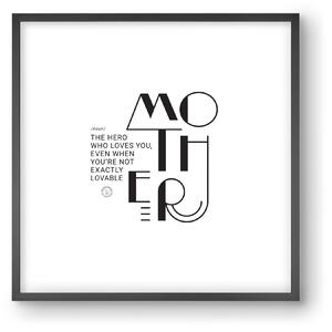 Mother_01 - falikép keretben | artbridge