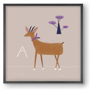 A, mint Antilop - falikép keretben | artbridge