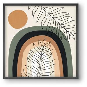 ORGANIC AND GEOMETRIC SHAPES 2 - falikép keretben | artbridge