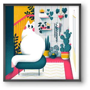 Plantmom - falikép keretben | artbridge