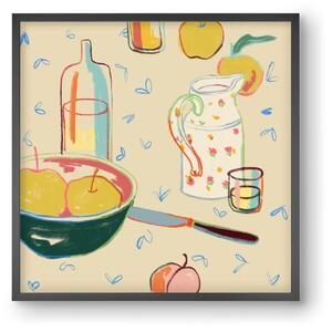 YELLOW APPLES - falikép keretben | artbridge