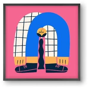 Upside Down - falikép keretben | artbridge