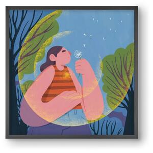 Free your mind - falikép keretben | artbridge
