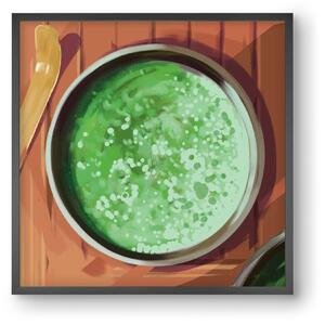 Matcha - falikép keretben | artbridge