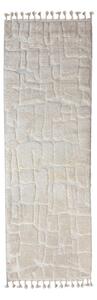 Krémszínű futószőnyeg 80x300 cm Esra Cobbled – Flair Rugs