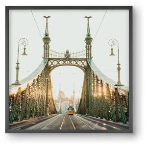Liberty Bridge Sunset - falikép keretben | artbridge