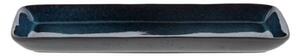 Kerámia szervírozó tálca 14x38 cm Gastro Dark Blue/Black – Bitz