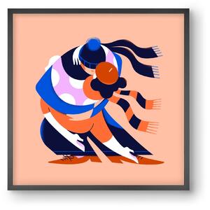 Winterdance - falikép keretben | artbridge