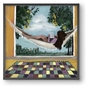 HAMMOCK HAVEN - falikép keretben | artbridge