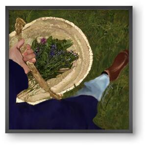A BASKET OF FLOWERS - falikép keretben | artbridge