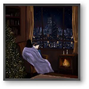 DECEMBER NIGHTS - falikép keretben | artbridge
