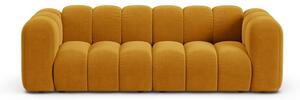 Sárga kanapé 228 cm Lupine – Micadoni Home