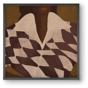 Wearing Checks - falikép keretben | artbridge
