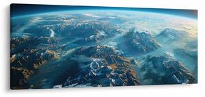 Kép - Kilátás az űrből (120x50 cm)