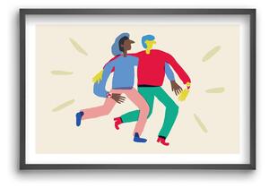 Love Print - falikép keretben | artbridge
