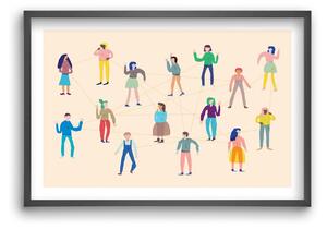 Networking - falikép keretben | artbridge