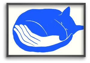 Cosy Cat - falikép keretben | artbridge